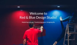Marketing landing page