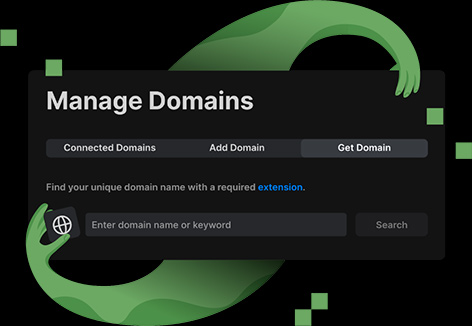 Manage domains